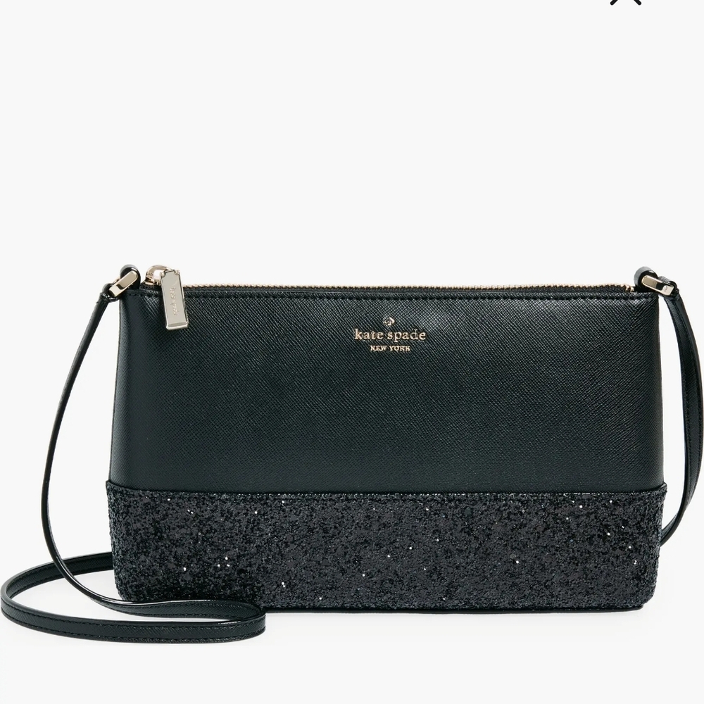 Kate Spade Flash Glitter Crossbody NWT